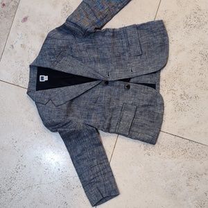 Janie and Jack sports jacket - Heather denim